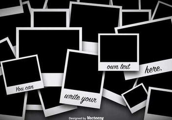 Photo Collage Vector Background - Free vector #347523