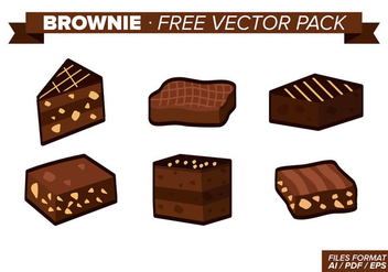 Brownie Free Vector Pack - Kostenloses vector #348843