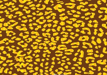 Gold Leopard Pattern - vector gratuit #349143 