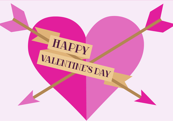 Free Happy Valentines Vector - vector gratuit #349973 