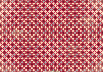 Old Retro Style Vector Pattern Background - Free vector #350503
