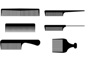 Barber Tools Combs Vectors - Kostenloses vector #352753