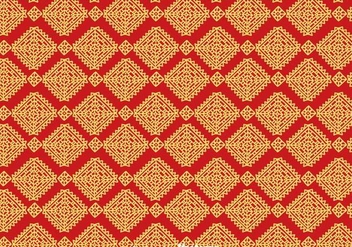 Batik Background Vector - Kostenloses vector #353373