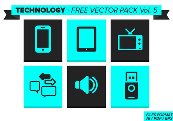 Technology Free Vector Pack Vol. 5 - Kostenloses vector #353573