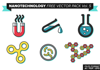 Nanotechnology Free Vector Pack Vol. 5 - бесплатный vector #355513