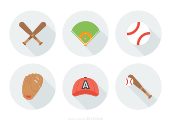 Free Baseball Vector Icons - бесплатный vector #356163