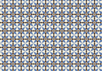 Purple Morrocan Mosaic Pattern - vector gratuit #356713 