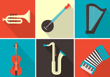 Vector Musical Instruments - Free vector #357103