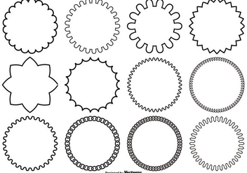 Assorted Circle Vector Shapes - Kostenloses vector #362253