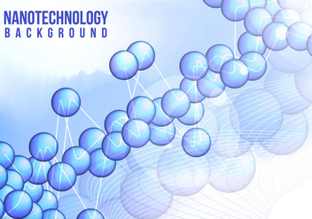 Nanotechnology Background Vector Free - vector gratuit #363543 