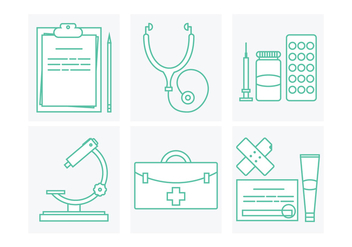 Medical Vector Icons - Free vector #364303