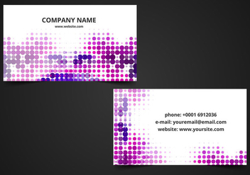Free Vector Business Card Background - vector gratuit #364683 