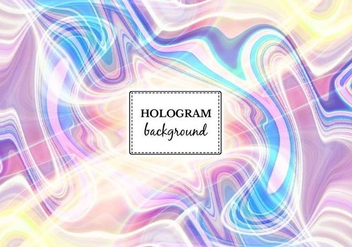 Free Vector Light Marble Hologram Background - Free vector #364943