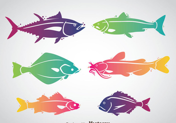 Fish Colorful Vector - Free vector #367683