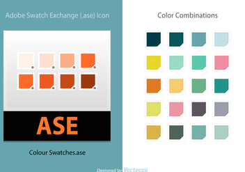 Free Vector Illustrator Color Swatches - Free vector #368403