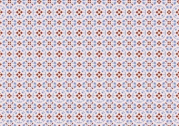 Mosaic Floral Pattern - vector #368803 gratis