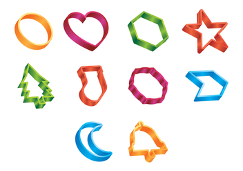 Free Cookie Cutter Vector - Free vector #368813