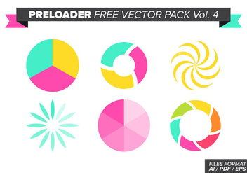Preloader Free Vector Pack Vol. 4 - бесплатный vector #369043