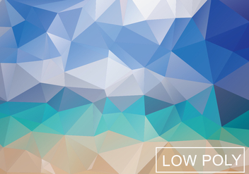 Multicolor Geometric Low Poly Vector Background - vector gratuit #369433 