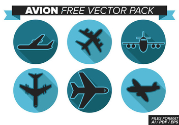 Avion Free Vector Pack - Kostenloses vector #370843