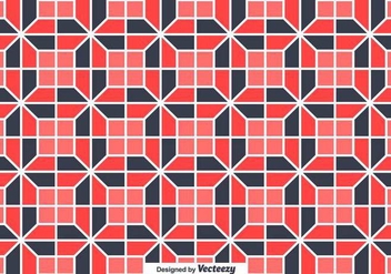 Tiles With Geometrical Random Shapes Vector Background - Kostenloses vector #371173