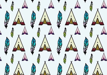 Free Vector Tipi Pattern - Free vector #372683