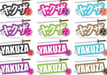 Yakuza Titles - vector #374213 gratis
