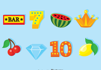 Jackpot Items Icons - Kostenloses vector #375023