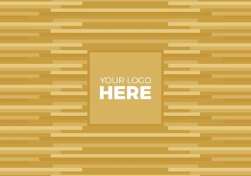 Free Vector Gold Logo Background - vector gratuit #375203 