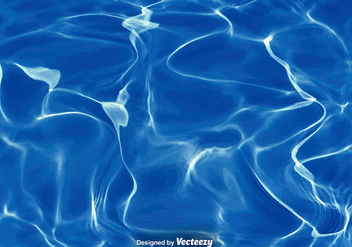 Vector Realistic Texture Of Water - Kostenloses vector #375613