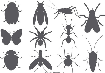 Insect Vector Shapes - Free vector #378953