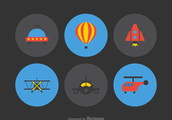 Free Aviation Vector Icons - Free vector #380673