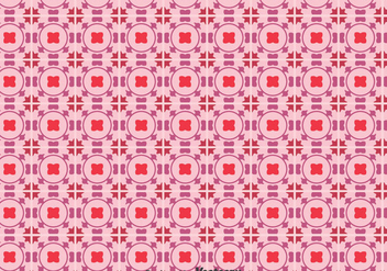 Talavera Purple Tiles Seamless Pattern - vector gratuit #383573 