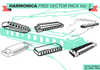 Harmonica Free Vector Pack Vol. 3 - бесплатный vector #385523