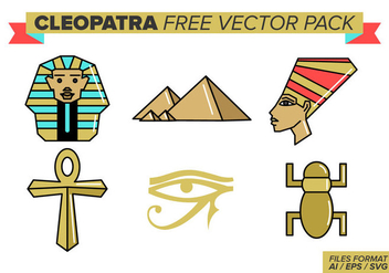 Cleopatra Free Vector Pack - vector gratuit #386123 