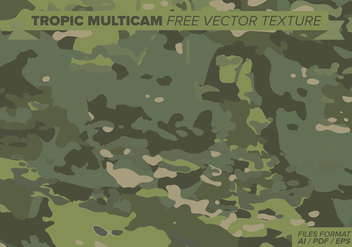 Tropic Multicam Free Vector Texture - бесплатный vector #387473