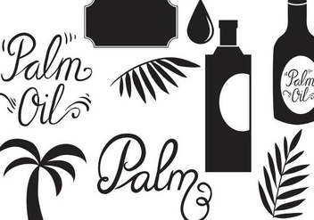 Free Palm Oil Vectors - vector gratuit #388023 
