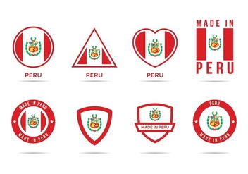 Free Peru Logo Icons - vector #388203 gratis