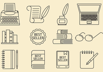 Writer Icons - Free vector #388223