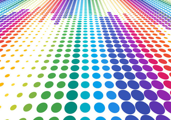 Free Vector Colorful Halftone background - Free vector #388453