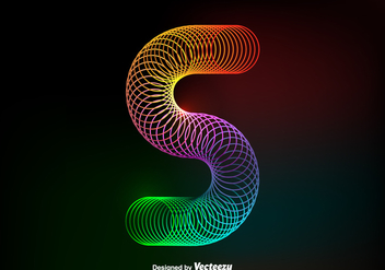 Free Vector Colorful Slinky - Kostenloses vector #388883
