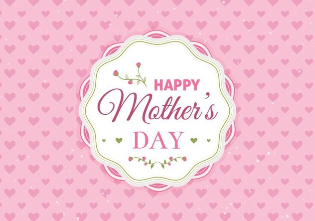 Free Vector Happy Moms Day Illustration - бесплатный vector #389983