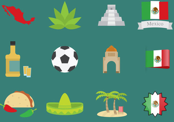Mexico Icons - Free vector #390053