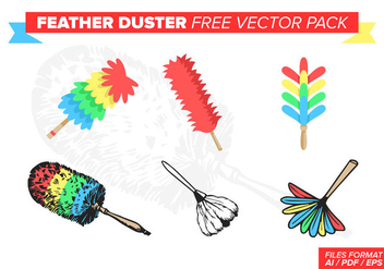 Feather Duster Free Vector Pack - vector #390133 gratis