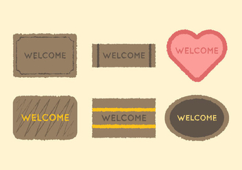 Free Welcome Mat Vector 2 - Free vector #390383