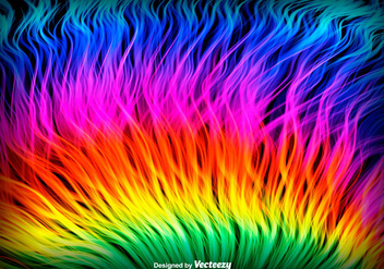 Abstract Style Rainbow Background - vector gratuit #392003 