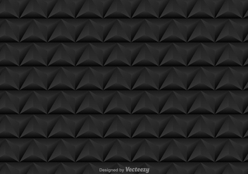 Vector seamless pattern with black triangles - vector #392063 gratis