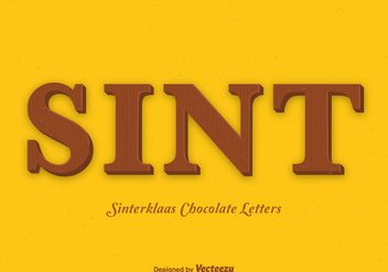Free Vector Sinterklaas Chocoletters - Kostenloses vector #392463