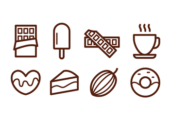 Free Chocolate Icons - Free vector #394483