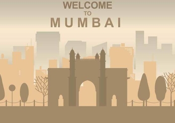 Free Mumbai Illustration - Free vector #394723